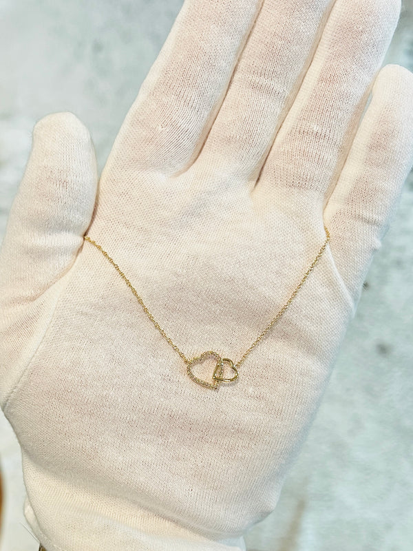 Double Heart Pendant