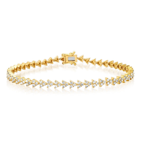 Delta Diamond Tennis Bracelet - Melody Lee Jewelry