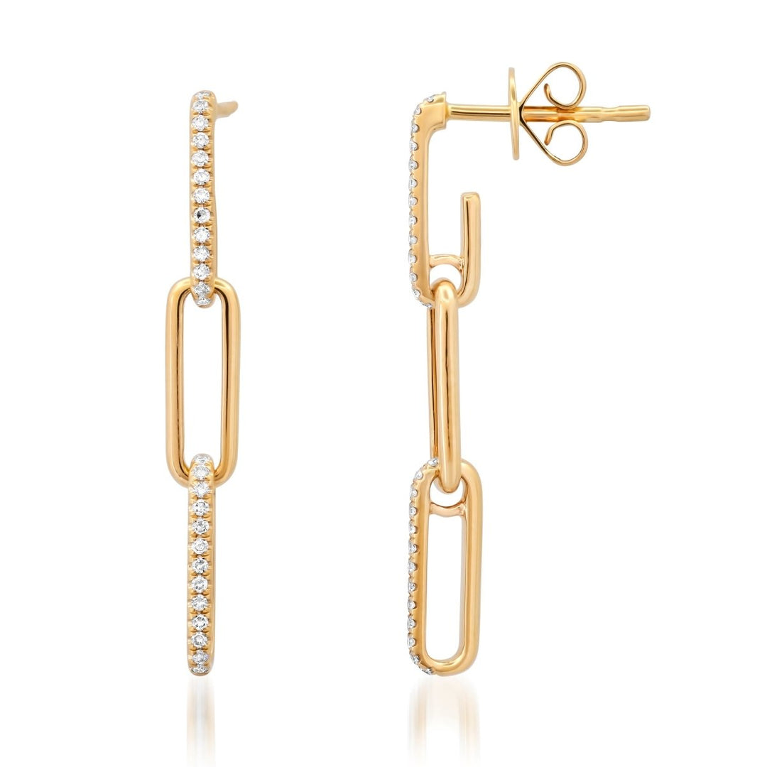 Dover diamond Drop Earrings - Melody Lee Jewelry