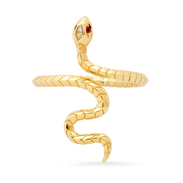 Eve Snake Ring - Melody Lee Jewelry