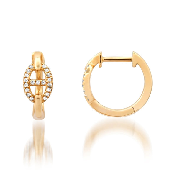 Laguna mariner link Earrings - Melody Lee Jewelry