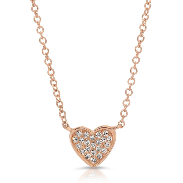 MINI PAVE HEART - Melody Lee Jewelry