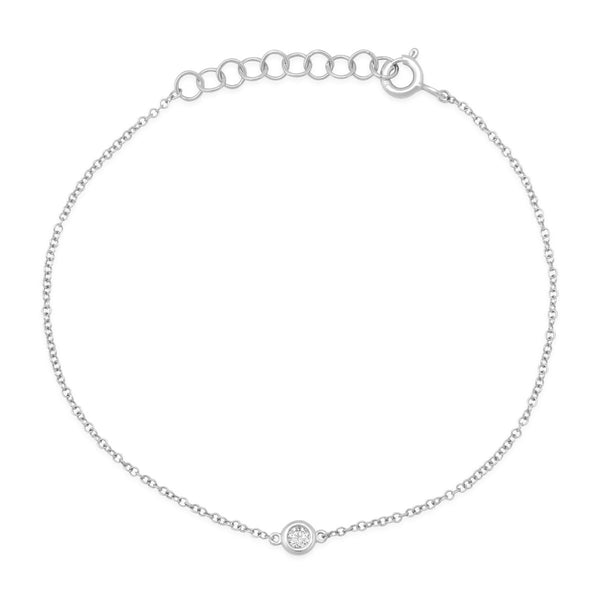 Single Diamond Bracelet - Melody Lee Jewelry